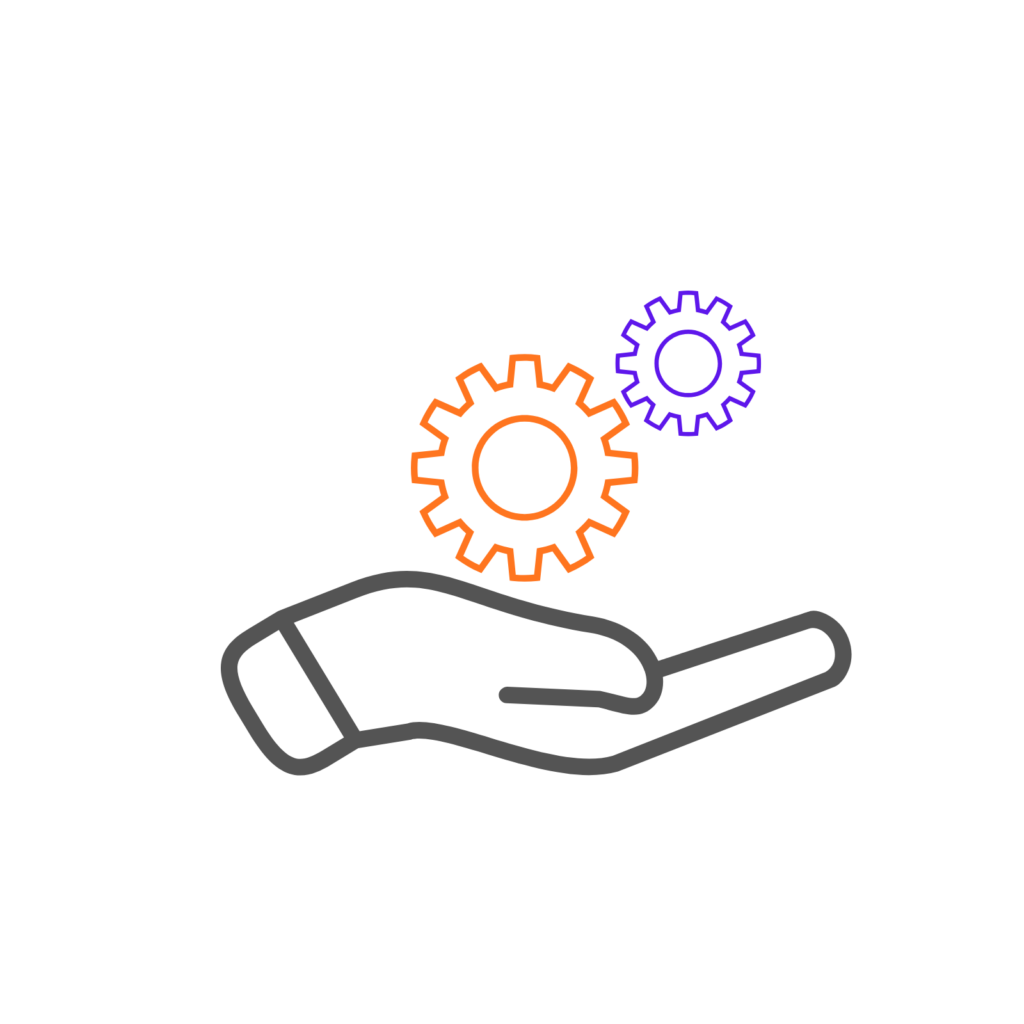 Käsi hammasratastega