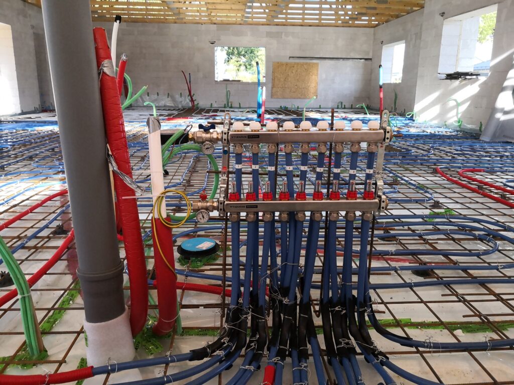 Põrandaküttesüsteemi paigaldus