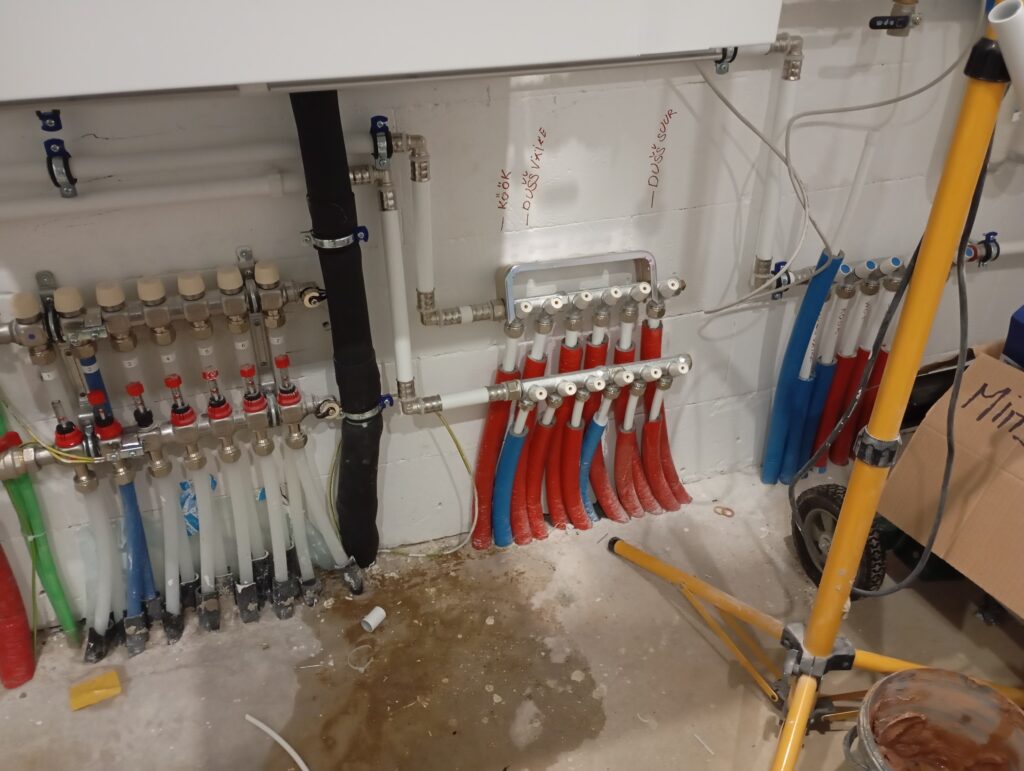 Vee torustiku paigaldis